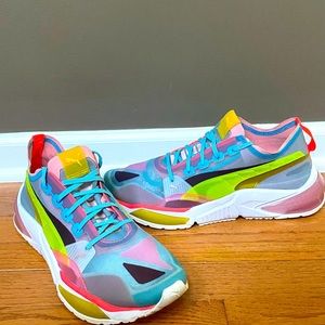 Puma LQD athletic sheer sneakers